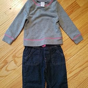 Sweatshirt with jeans
