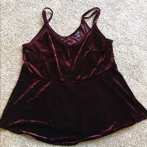 Torrid Velvet Top