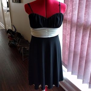 Black & White Formal Dress