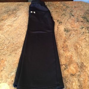 UnderArmour Girl Rival Warmup Pants sz Sm Black
