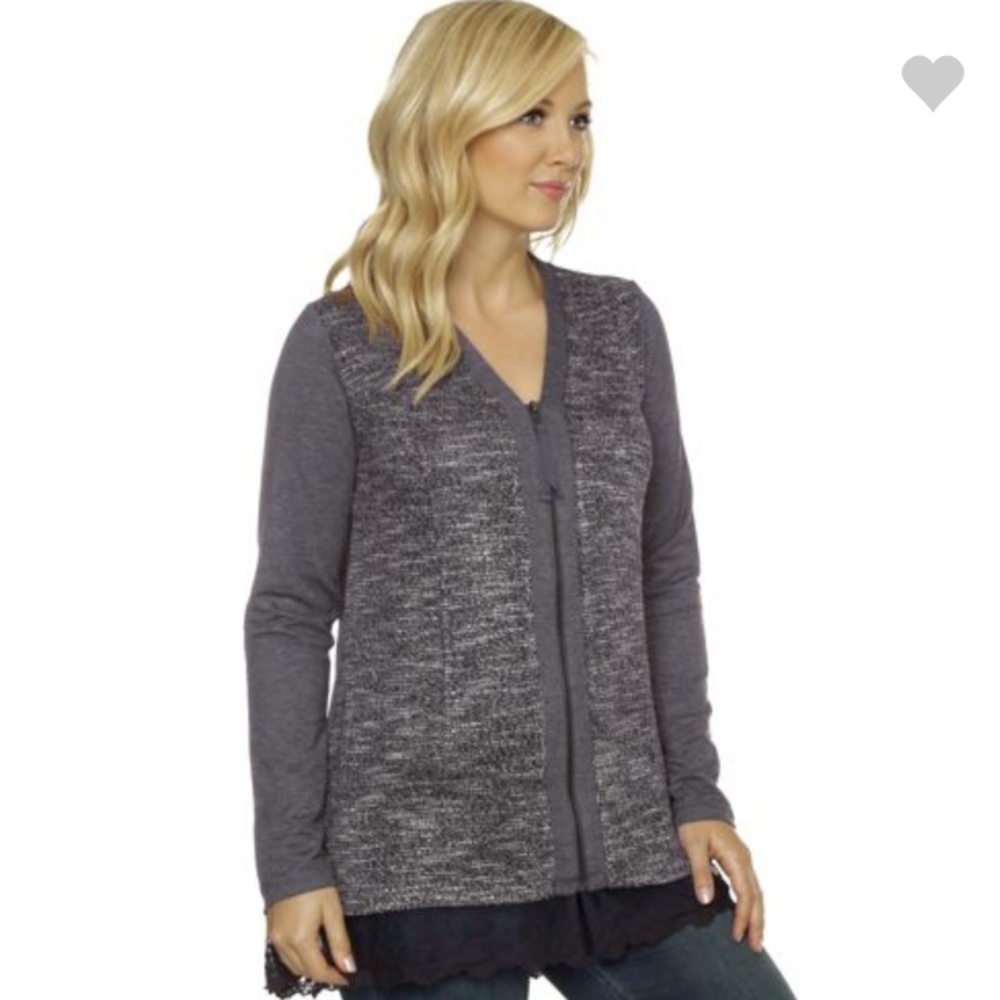 🆕 LOGO V-Neck Long Sleeve V-Neck Cardigan