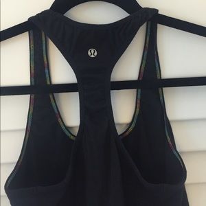 Lululemon Tank w/ Rainbow Stitching