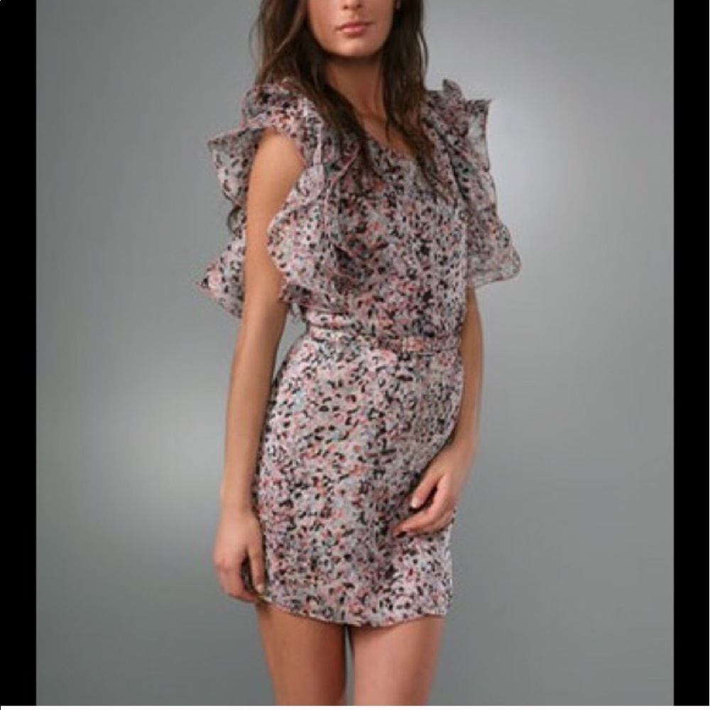 ✨✨HP✨✨Catherine Malandrino printed mini dress