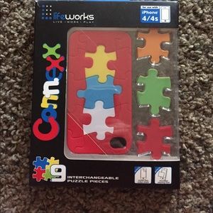 iPhone 4/4s Case Puzzle Pieces Autism