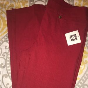 Anne Klein red pants