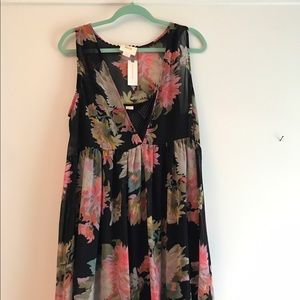 Floral Tank Top Dress