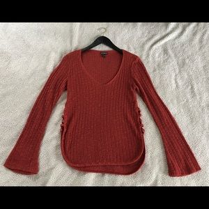 Express Long Bell Sleeve Top- XS