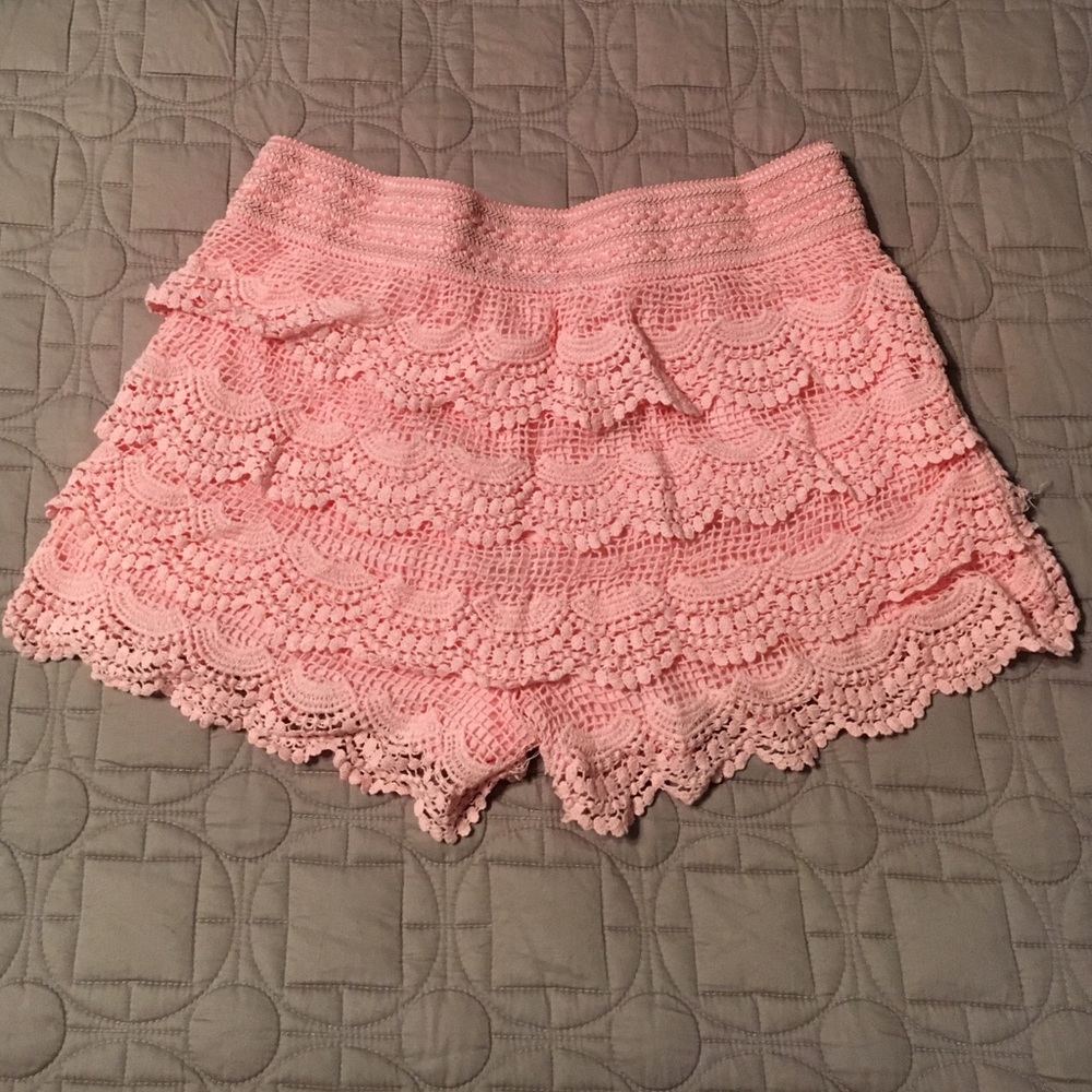 Lace shorts