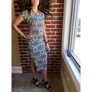 Aztec Bodycon Dress
