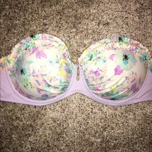 Strapless Victoria Secret push-up bikini