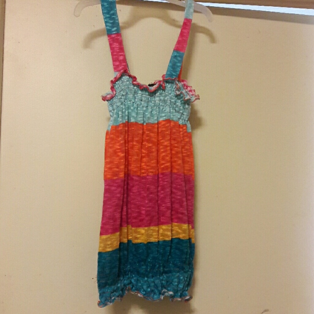 Cute rainbow color top