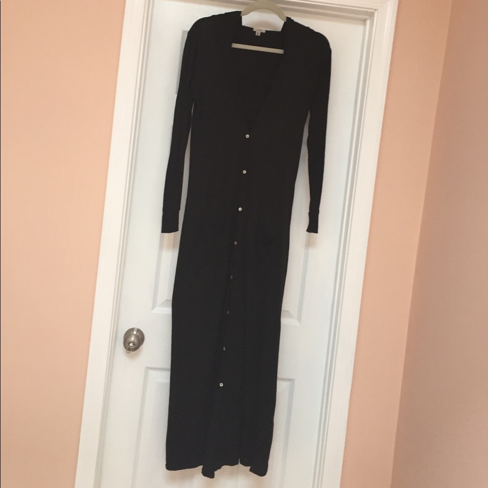 Ecote Black Maxi Sweater