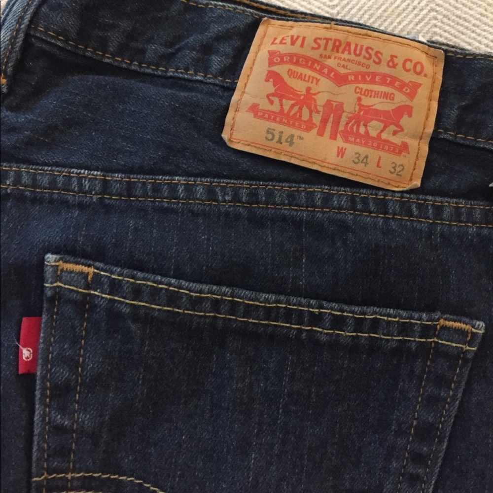 Levi's 514 Blue Jeans W34 L32