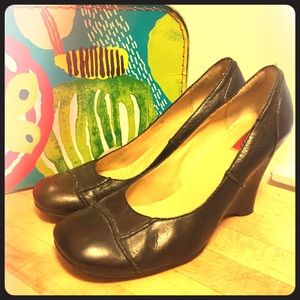 Miz Mooz 4" wedge heels