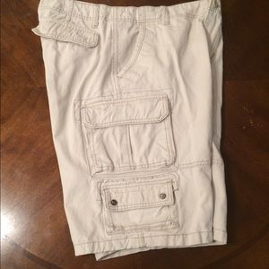 Plugg Khaki Cargo Shorts