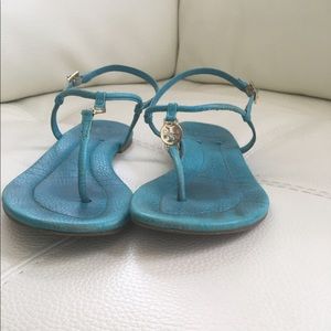 Blue Tory Burch sandals