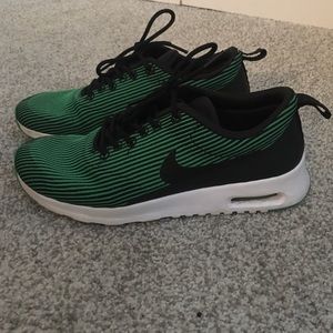 Green striped Nike Thea