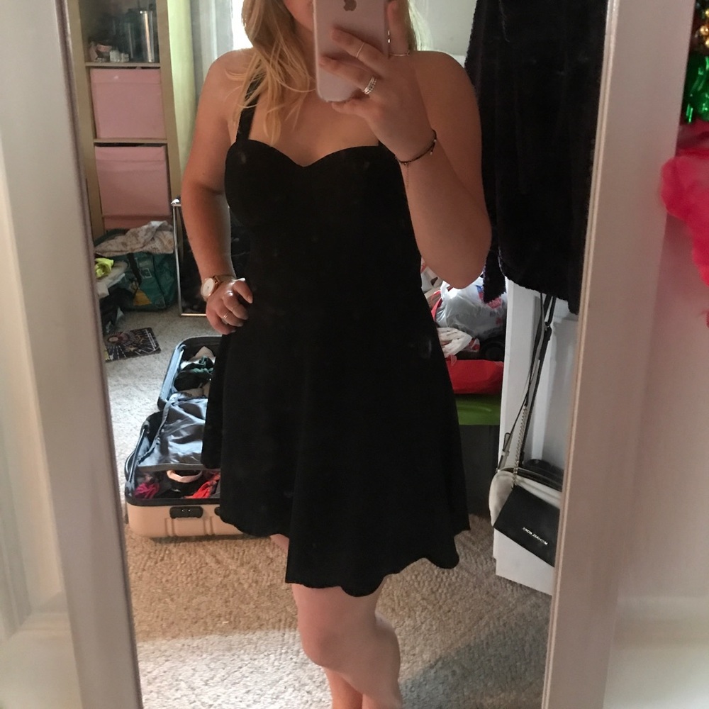 NWOT Strappy Back Little Black Dress