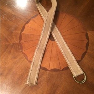 Buckle Canvas Belt