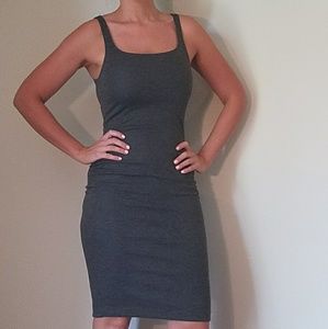 Grey Pencil Dress
