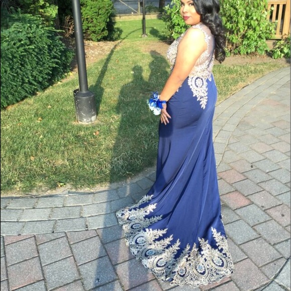 Prom Dress worn once. - Picture 2 of 3