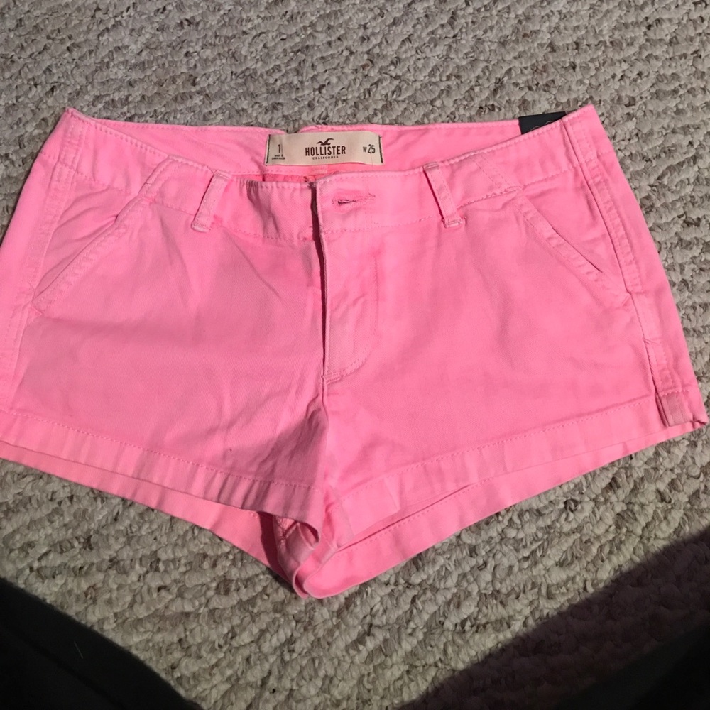 Pink shorts from Hollister - brand new!