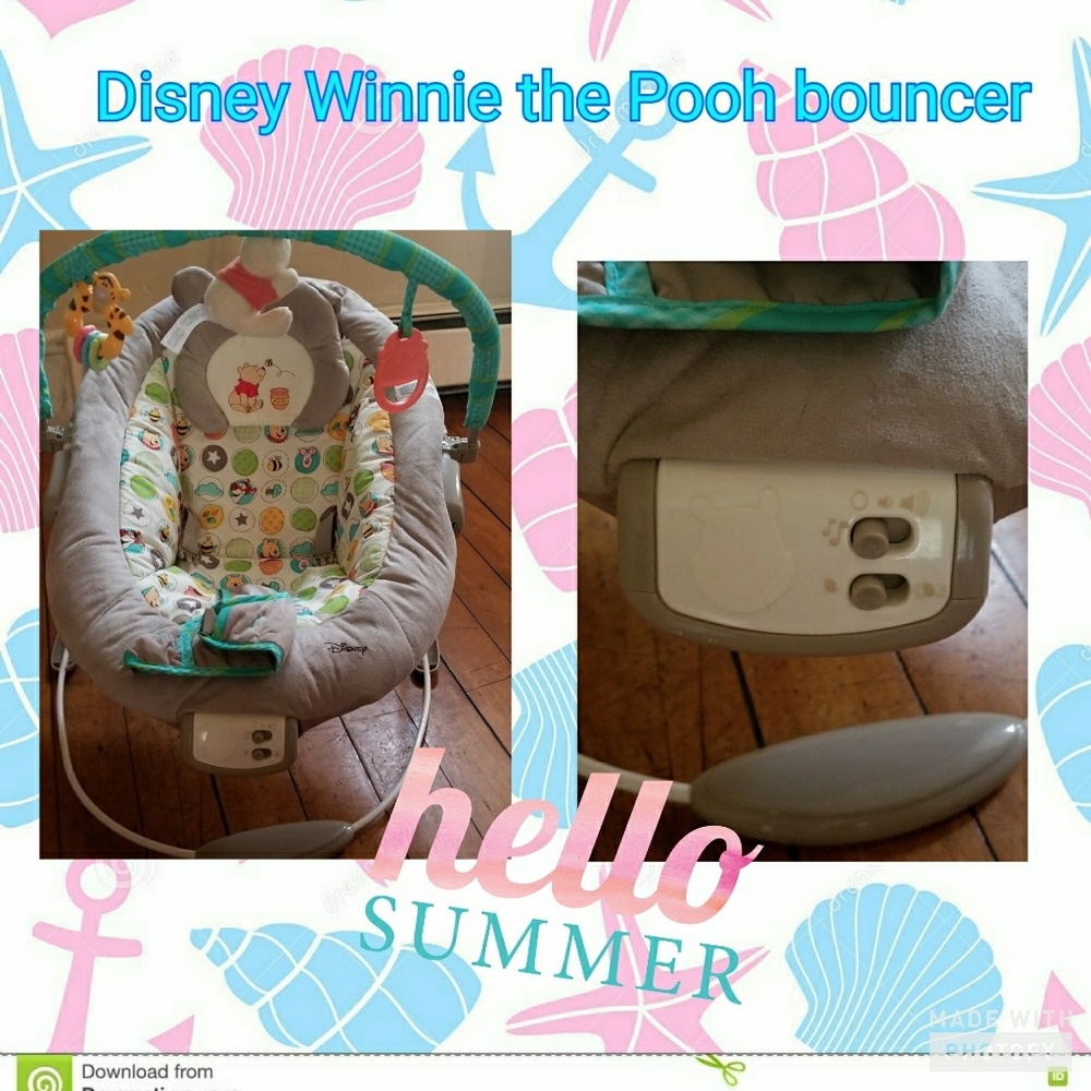 Baby vibrater/musical bouncer!