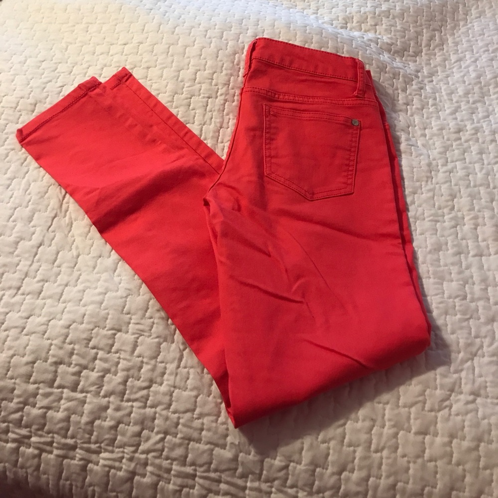Straight leg jeans