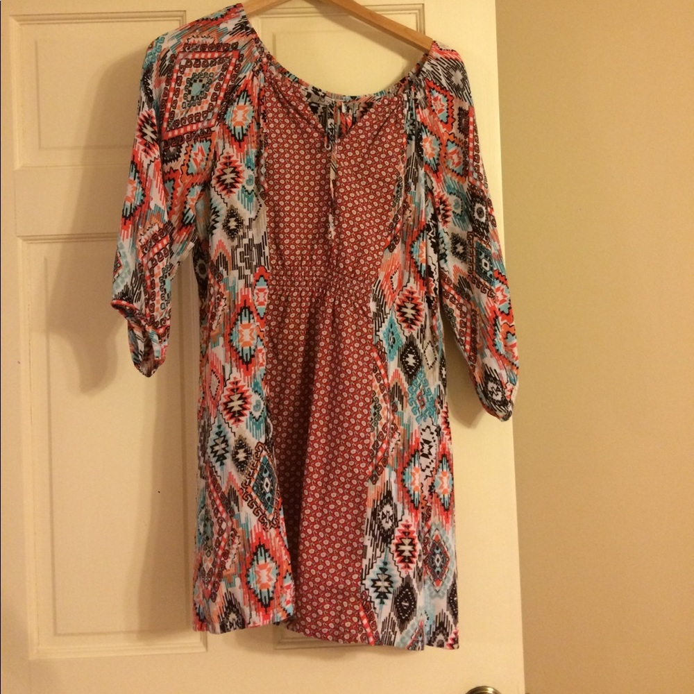 Multi colored dress