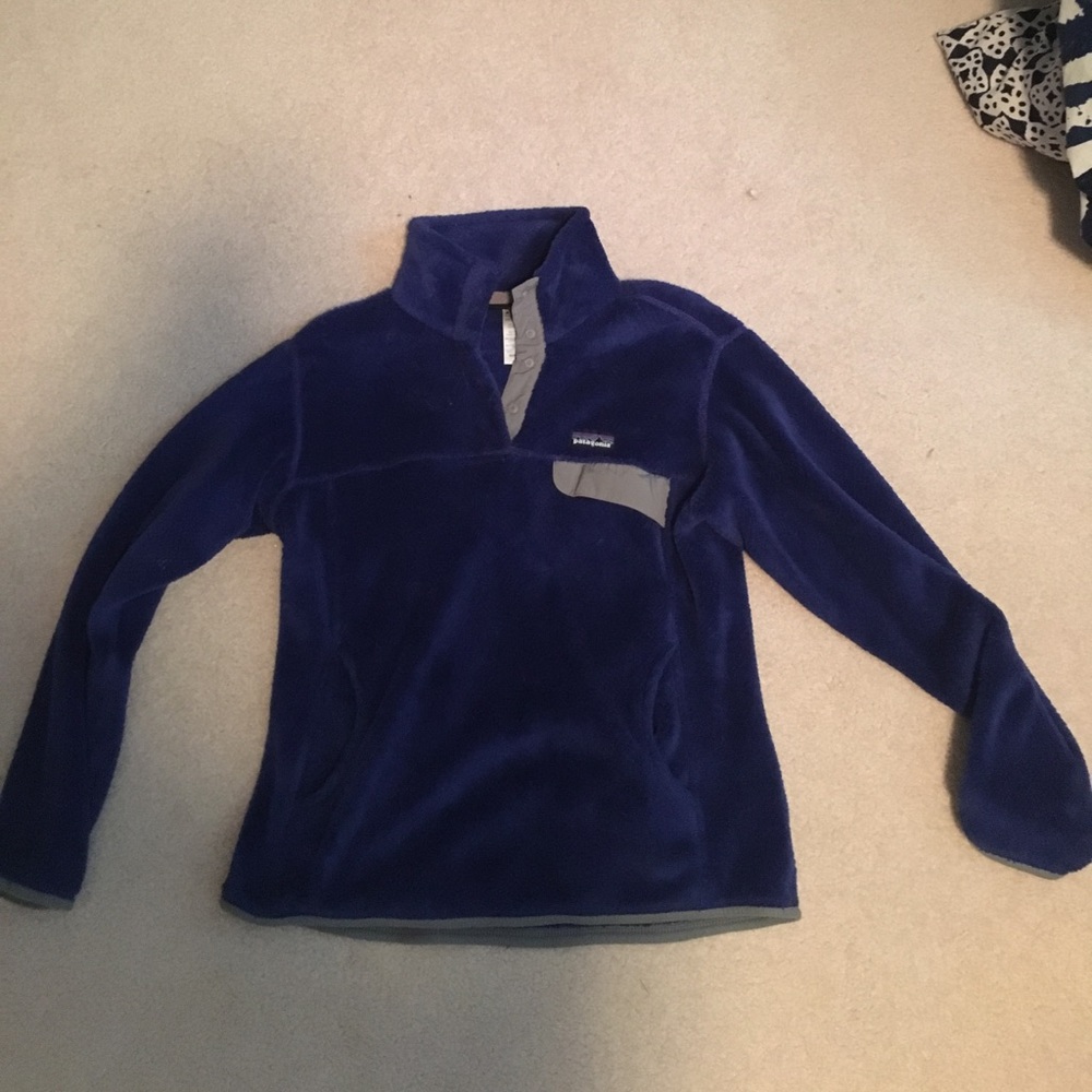 Patagonia Women's jacket royal blue