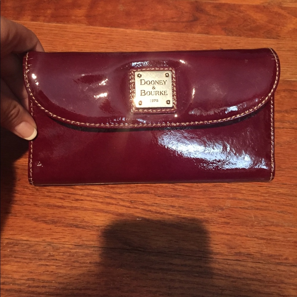 Dooney& Bourke red wallet