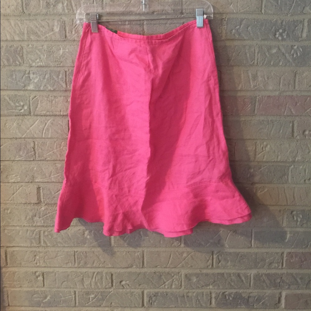 Pink skirt