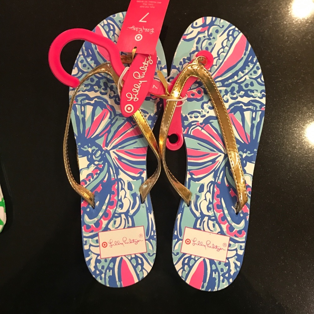 Lilly Pulitzer Size 7 Sandals