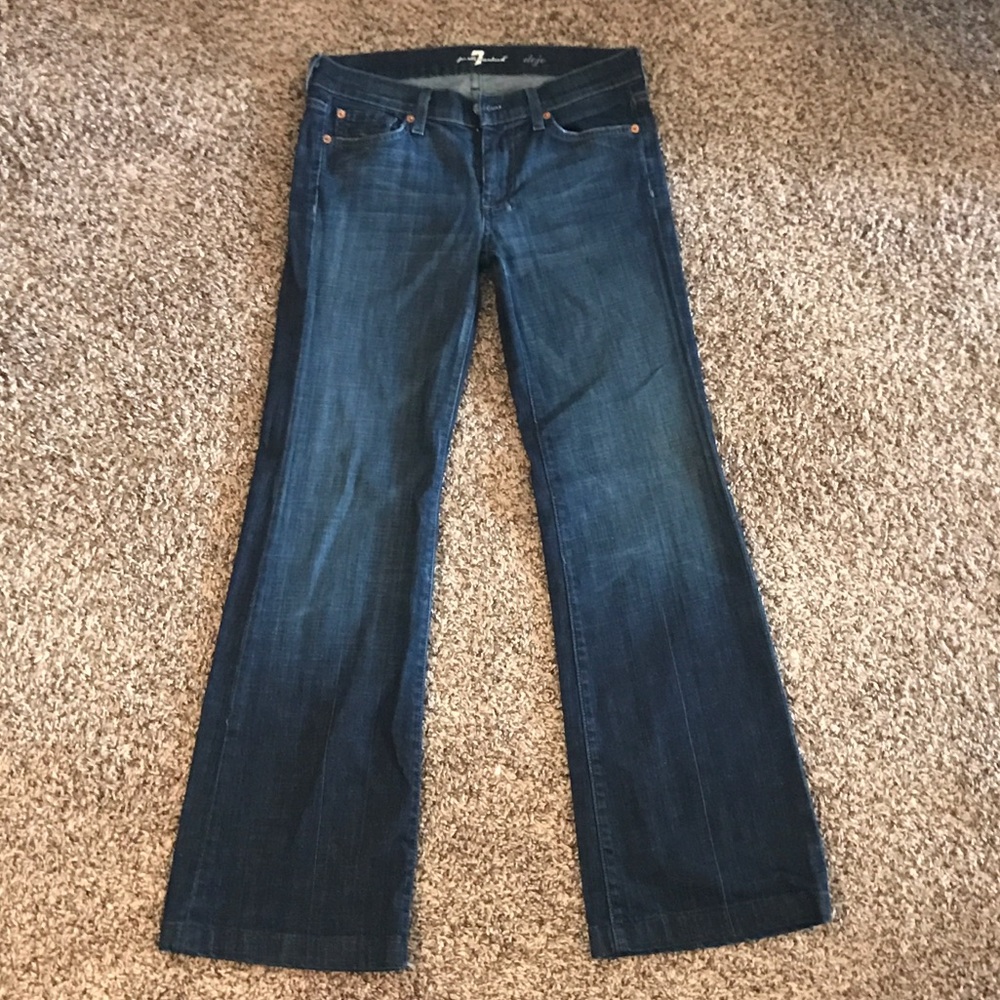 7FAM Dark wash Dojo jeans!