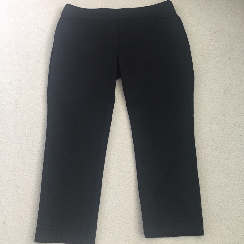 LOFT black pants (Julie fit, straight leg)