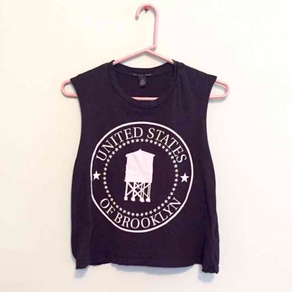 UO cropped muscle tank