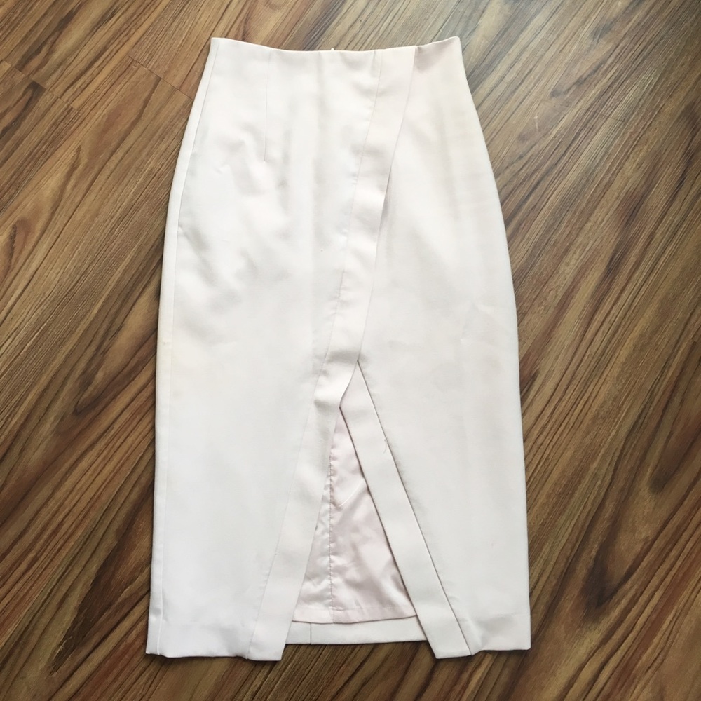 Pink skirt