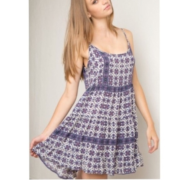 Brandy Melvile Purple Jada Dress - Picture 1 of 2