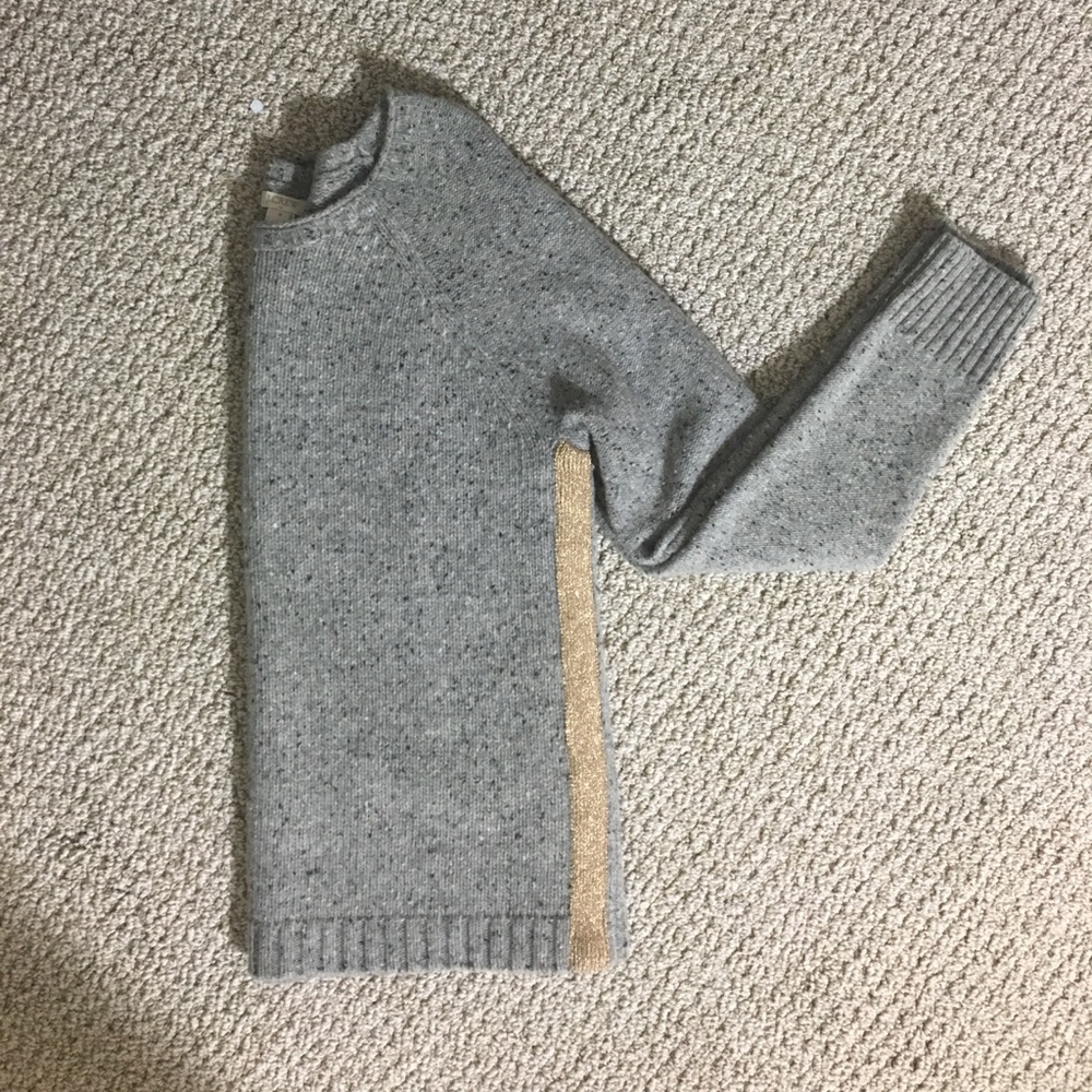 J. Crew Sparkle Side Sweater