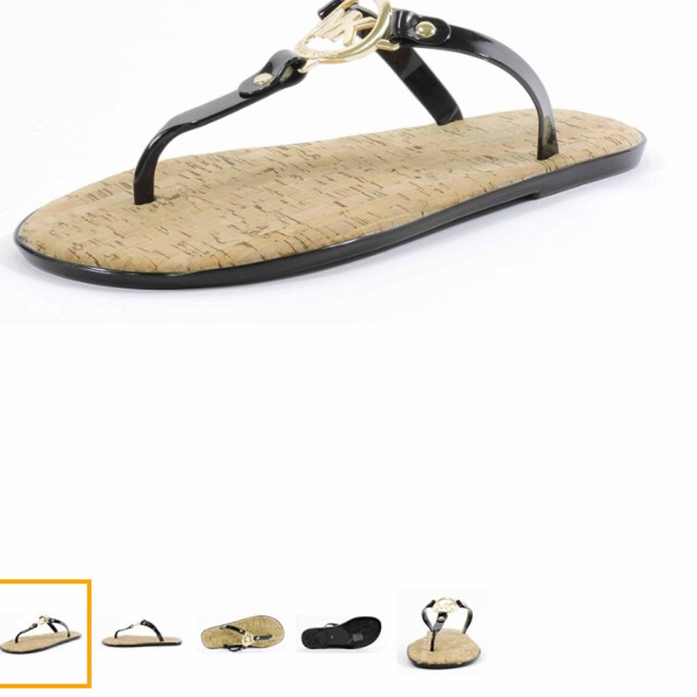 Michael Kors MK Charm Jelly Thong Sandal