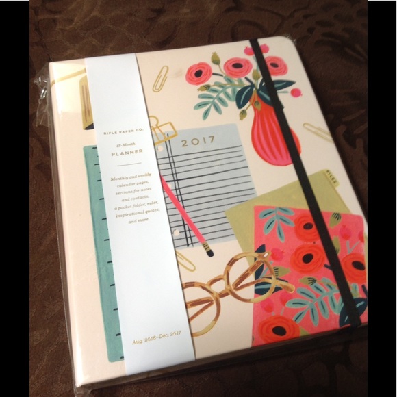 Rifle Paper Co. Other - New in plastic 17 month Rifle Paper co. Planner