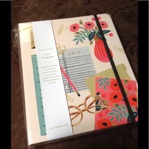 New in plastic 17 month Rifle Paper co. Planner