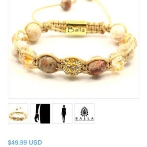 Crystal beads bracelet