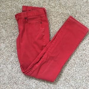 Red Bowery Slim Straight - Men's 28/32