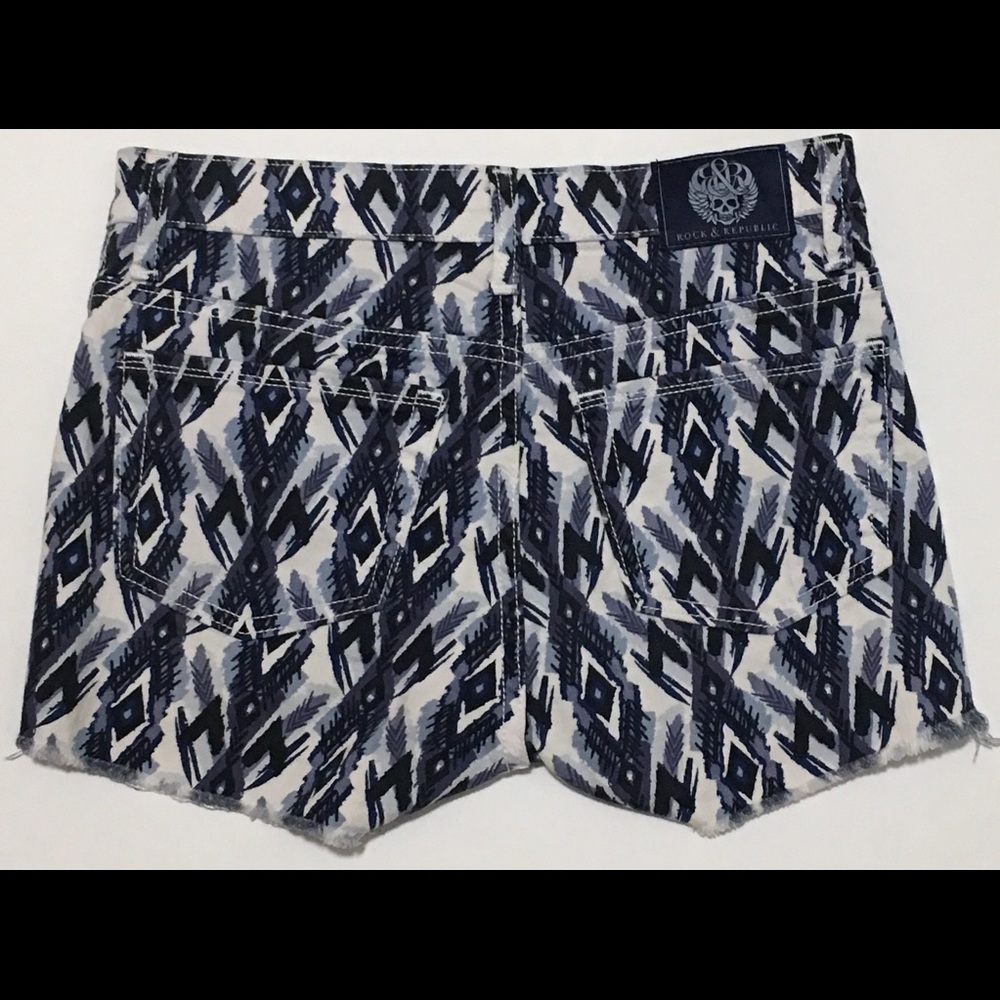 *Final Price* Rock & Republic Denim Shorts Frayed - Picture 2 of 5
