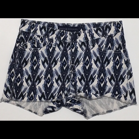 Rock & Republic Pants - *Final Price* Rock & Republic Denim Shorts Frayed