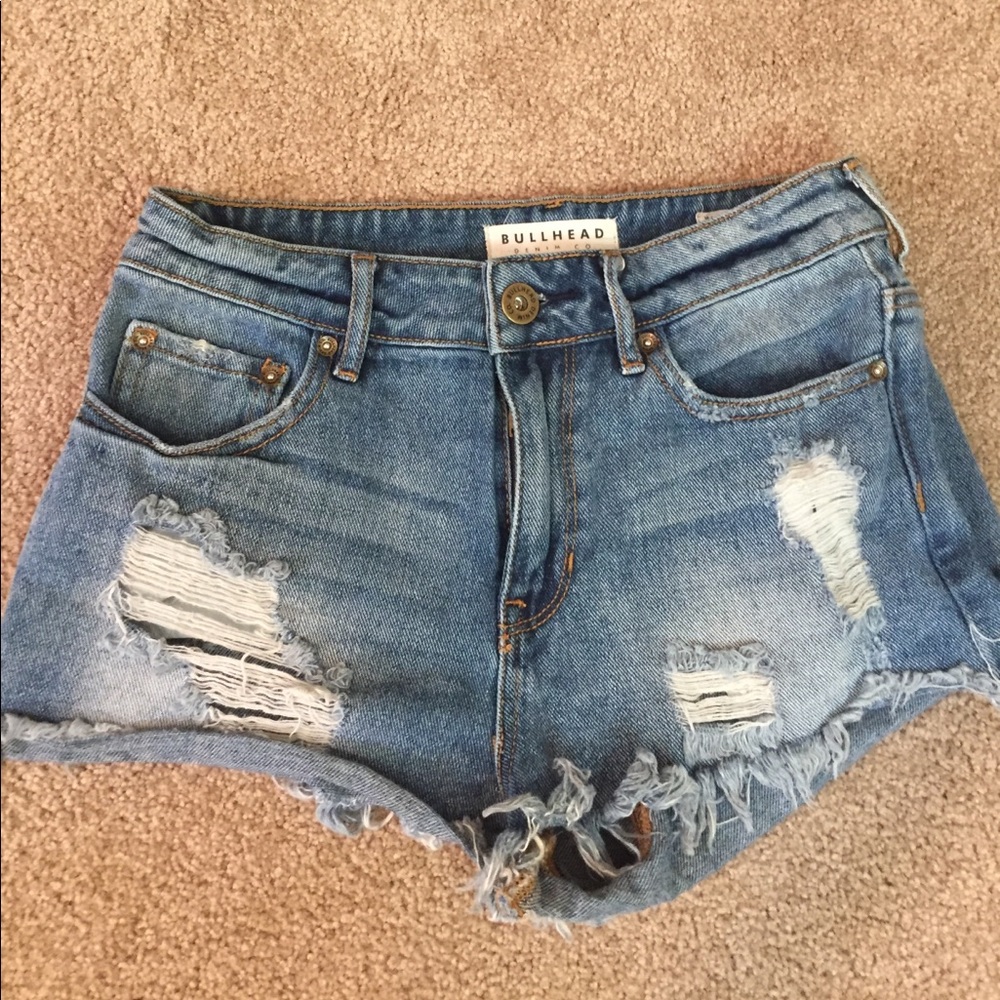 Bullhead denim shorts