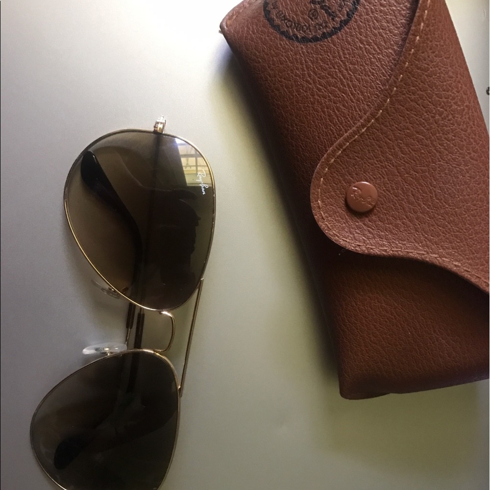 Ray Ban Aviator Gradient Sunglasses