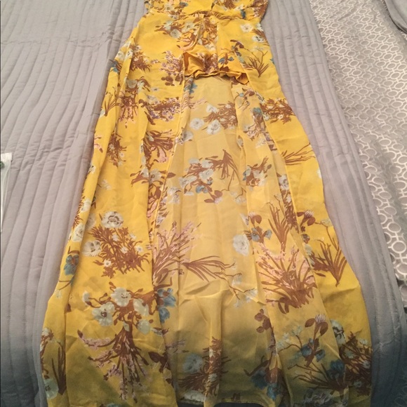 Floral Chiffon Maxi Romper - Picture 5 of 5