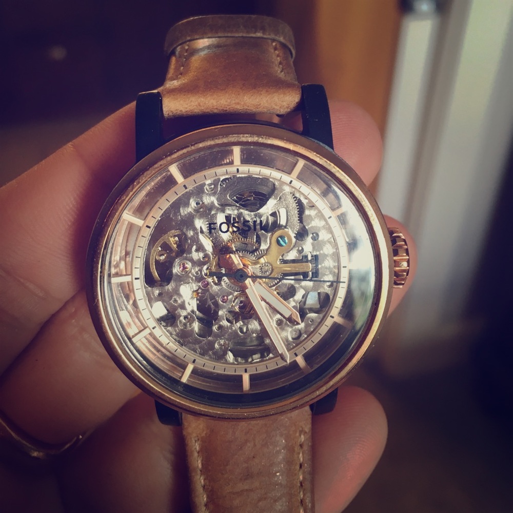 Unique Fossil watch ⌚️